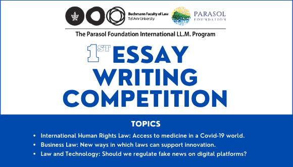 Parasol Foundation LL.M. Essay Writing Competition